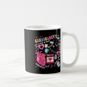 Caneca De Café Cardiologista Cvicu Enfermeira Cardíaca Cardiologi