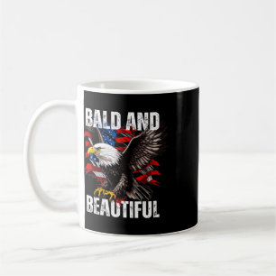 Caneca De Café Careca E Bela 4 De Julho Dia Da Independência Amer