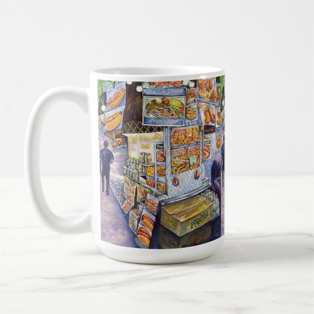 Caneca De Café Carga de trabalho artística extraordinária (Esquerda)