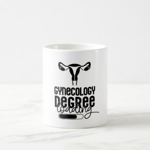 Caneca De Café Carga do grau de ginecologia