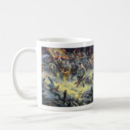Caneca De Café Carga dos Homens Mortos Rússia WWI