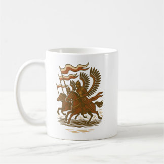 Caneca De Café Carga dos Husares Alados Poloneses