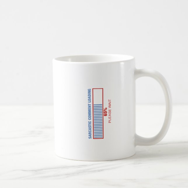 Caneca De Café Carga sarcástica do comentário (Direita)