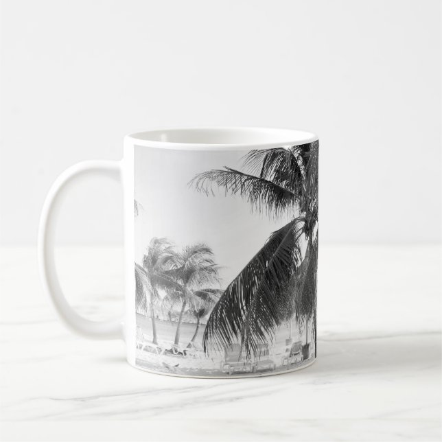 Caneca De Café Caribe Beach Bliss 8 #viagem #art (Esquerda)