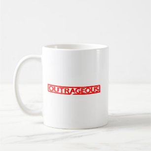 Caneca De Café Carimbo De Carimbo Indigno
