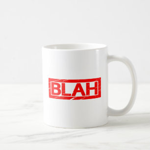 Caneca De Café Carimbo do Blah