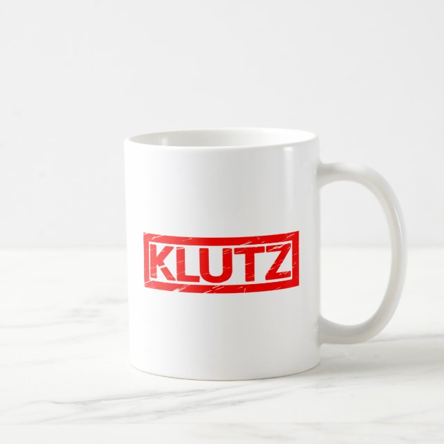 Caneca De Café Carimbo Klutz (Direita)