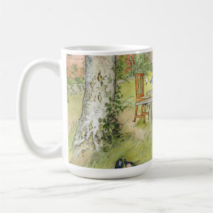 Caneca De Café Carl Larsson Café Da Manhã Sob O Grande Birch