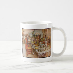 Caneca De Café Carl Larsson na véspera de Natal