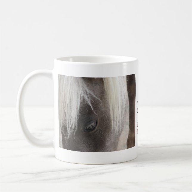 Caneca De Café Carley, mini potro bonito (Esquerda)