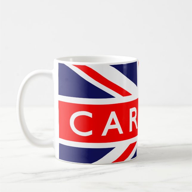 Caneca De Café Carlisle: Bandeira Britânica (Esquerda)