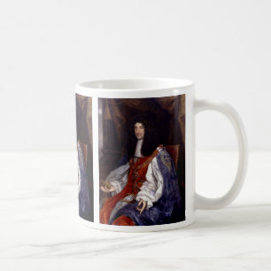 Caneca De Café Carlos II da Grã-Bretanha Excelente e da Irlanda C