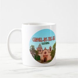 Caneca De Café Carmel Por Mar Missão Basilica Califórnia