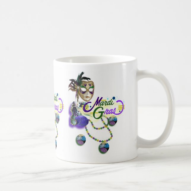 Caneca De Café Carnaval, carnaval, carnaval (Direita)