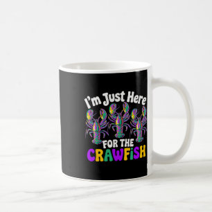 Caneca De Café Carnaval de Nova Orleans Estou Aqui Só Pelo Lagost
