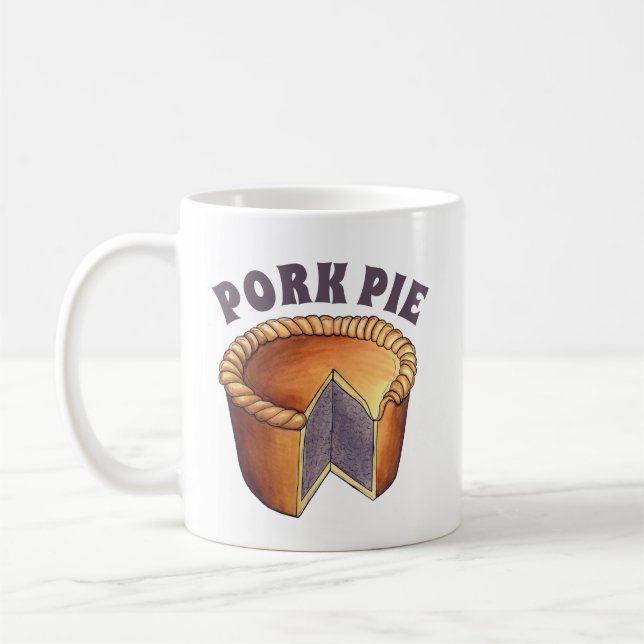 Caneca De Café Carne de Comida britânica de porco (Esquerda)
