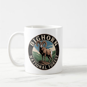 Caneca De Café Carneiro Nacional Florestal Bighorn