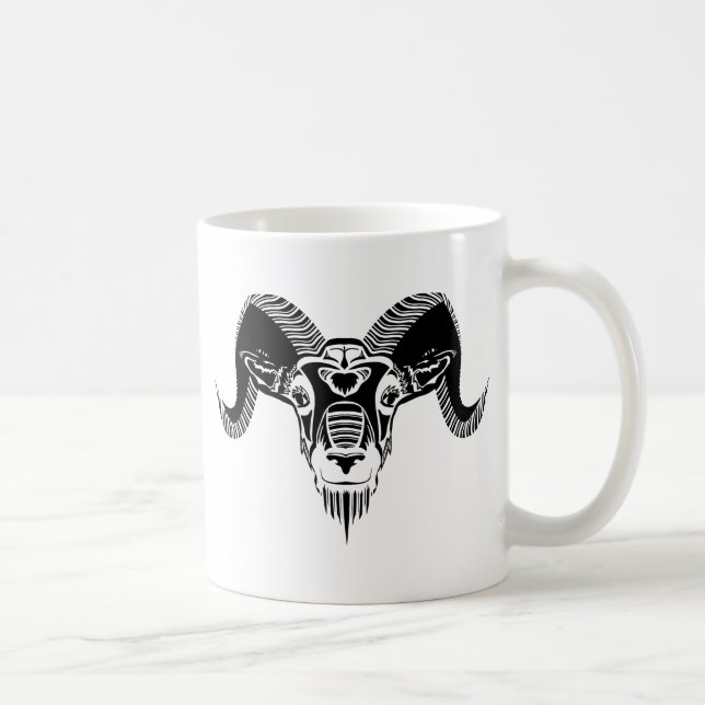Caneca De Café carneiro selvagem (Direita)