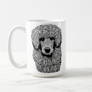 Caneca De Café Carneiro Whimsic Cabeça de Cachorro Animais de est