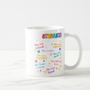 Caneca De Café Caro Estudante Atrás De Mim Apreciação De Professo
