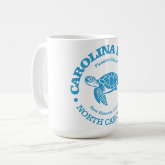 Caneca De Café Carolina Beach (tartaruga marinha)
