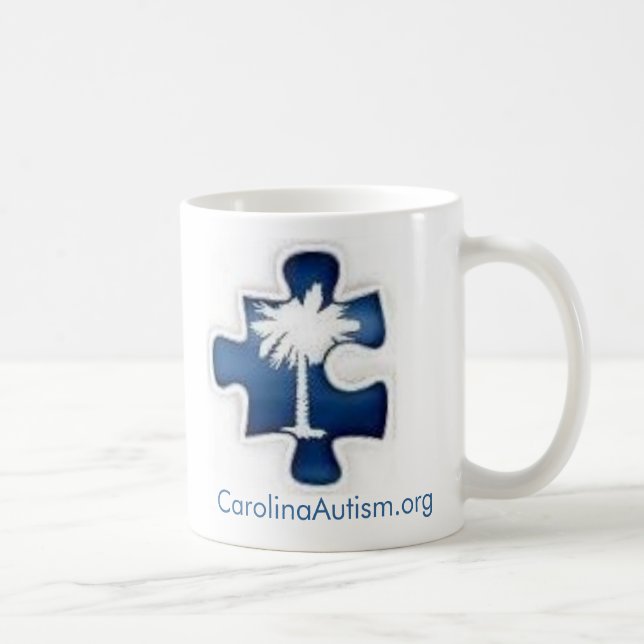 Caneca De Café CarolinaAutism.org, CarolinaAutism.org (Direita)