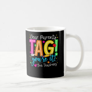 Caneca De Café Caros Pais Te Dizem Que Ele Ama No Dia Passado Da