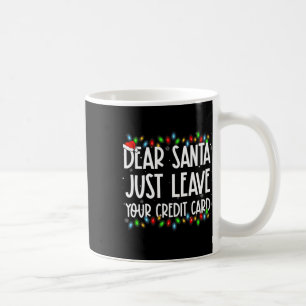 Caneca De Café Caros Papais noeis Apenas Deixem Sua Família Xmas