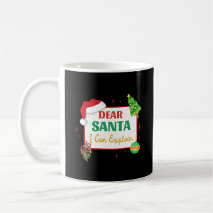 Caneca De Café Caros Papais noeis Eu Posso Explicar Feliz Natal D