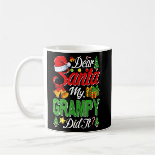 Caneca De Café Caros Papais noeis, Minha Vergonha Fez A Família N