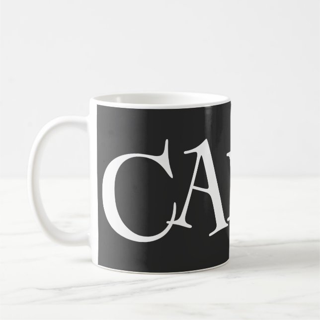 CANECA DE CAFÉ CARPE 2024 2025 2026 2027 2028 2029 2030 2031 2032 (Esquerda)