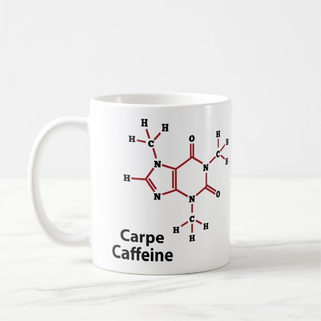Caneca De Café Carpe Caffeine Mug (Esquerda)