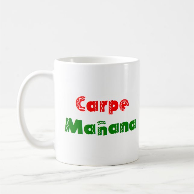 Caneca De Café carpe manana (Esquerda)