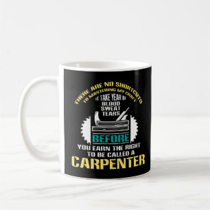 Caneca De Café Carpinteiro Chamado De Presente De Carpinteiro
