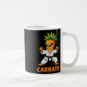 Caneca De Café Carrate Karate Carrot Mma Estudantes