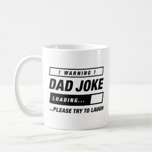Caneca De Café Carregamento da Piada do pai