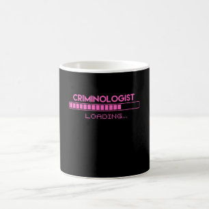 Caneca De Café Carregamento do Criminologista