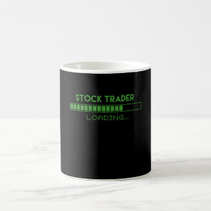 Caneca De Café Carregamento do Stock Trader