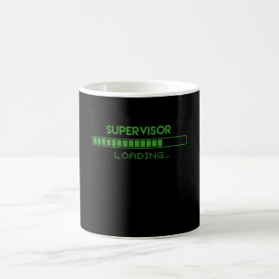 Caneca De Café Carregamento do Supervisor