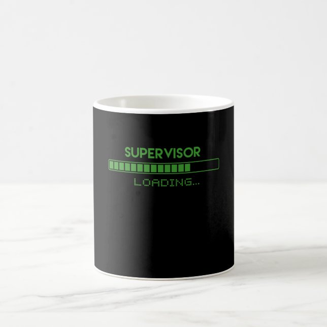 Caneca De Café Carregamento do Supervisor (Centro)