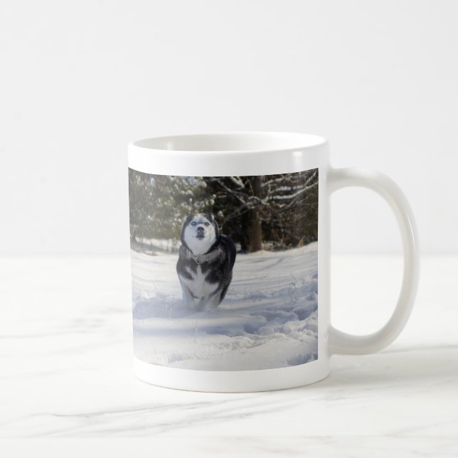 Caneca De Café Carregando Mug De Café Em Tração (Direita)