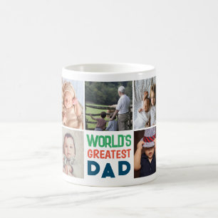 Caneca De Café Carregue o maior pai do seu mundo fotográfico