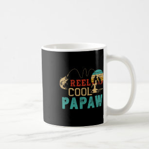 Caneca De Café Carretel de Pesca Legal Papaw Presente do Dia dos