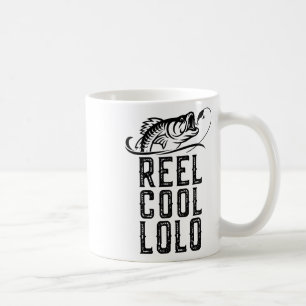 Caneca De Café Carretel Legal Lolo Pescaria Pescador Divertido Re