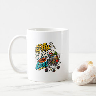Caneca De Café Carrinho Solto e Bobalhão Caos à Solta