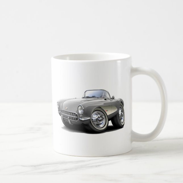 Caneca De Café Carro 1956-57 de prata de Corveta (Direita)
