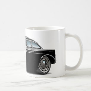 Caneca De Café Carro 1956 preto de Chevy Belair