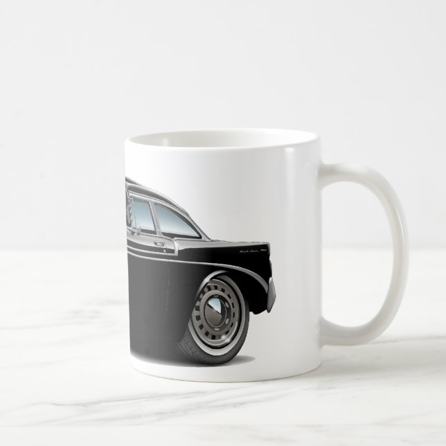 Caneca De Café Carro 1956 preto de Chevy Belair (Direita)