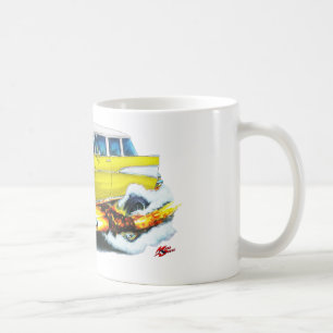 Caneca De Café Carro 1957 do amarelo do nómada de Chevy