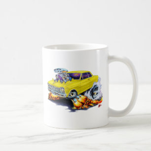 Caneca De Café Carro 1962-65 amarelo da nova